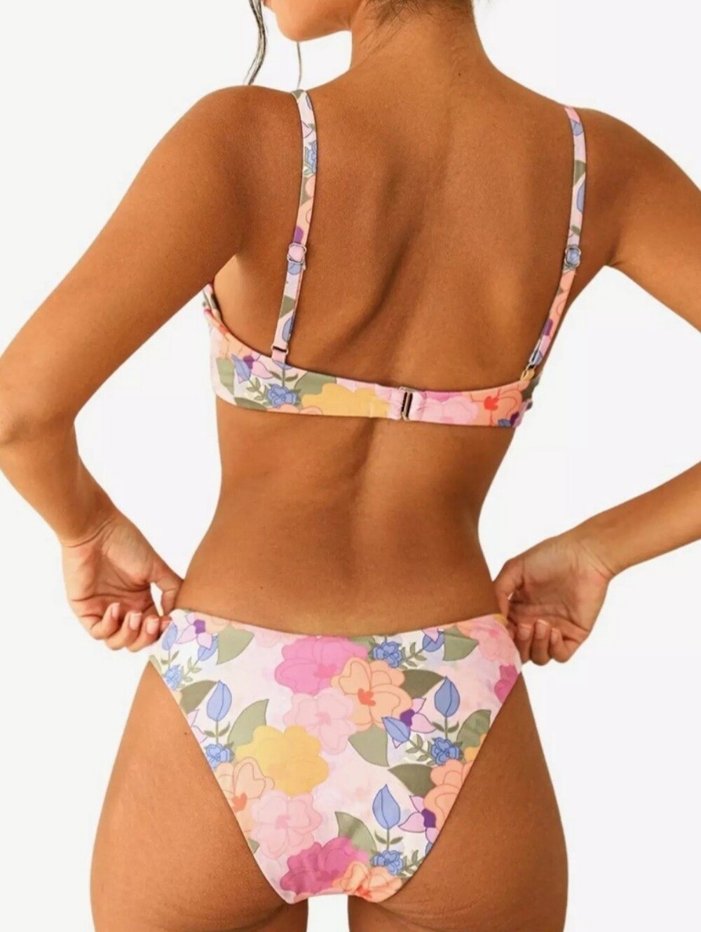 Dippin Daisy Zen Garden Floral Bikini Size Medium
